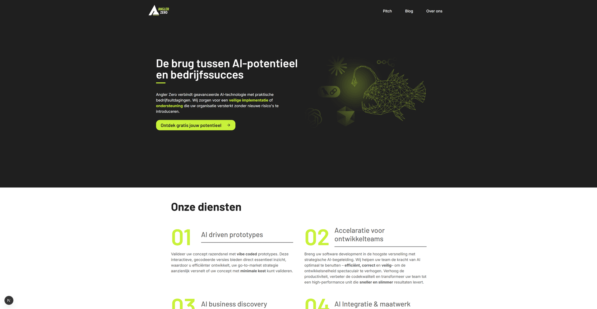 AnglerZero Website